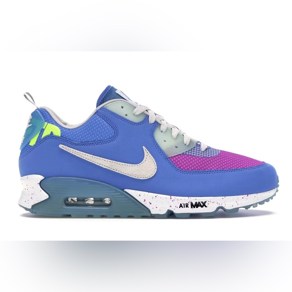 Air max 90 undefeated pacific blue